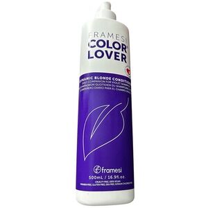 Framesi Color Lover Dynamic Blonde Conditioner Violet Toning 16.9oz 500ml